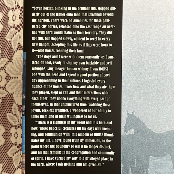 One with the Herd: A Spiritual Journey Book signed by Liz Mitten Ryan. Horses - Picture 4 of 13